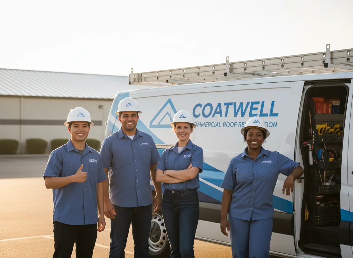 Commercial roof coating company in Elsa, TX